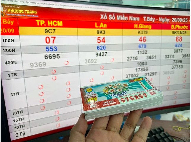 Xuất hiện người trúng 140 tờ vé số ngày 20/9: Danh tính vị khách may mắn và tổng số tiền gây bất ngờ- Ảnh 1.