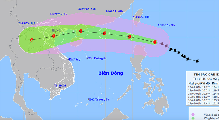 Siêu bão Ragasa đạt cấp cực đại 17 khi vào Biển Đông gây sóng cao trên 10m- Ảnh 1. Siêu bão Ragasa đạt cấp cực đại 17 khi vào Biển Đông gây sóng cao trên 10m- Ảnh 1.