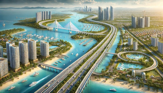 Đô thị lấn biển lớn nhất Việt Nam 2.870ha, có tòa tháp cao 108 tầng mong chờ suốt một thập kỷ tại TPHCM của tỷ phú Phạm Nhật Vượng đang 