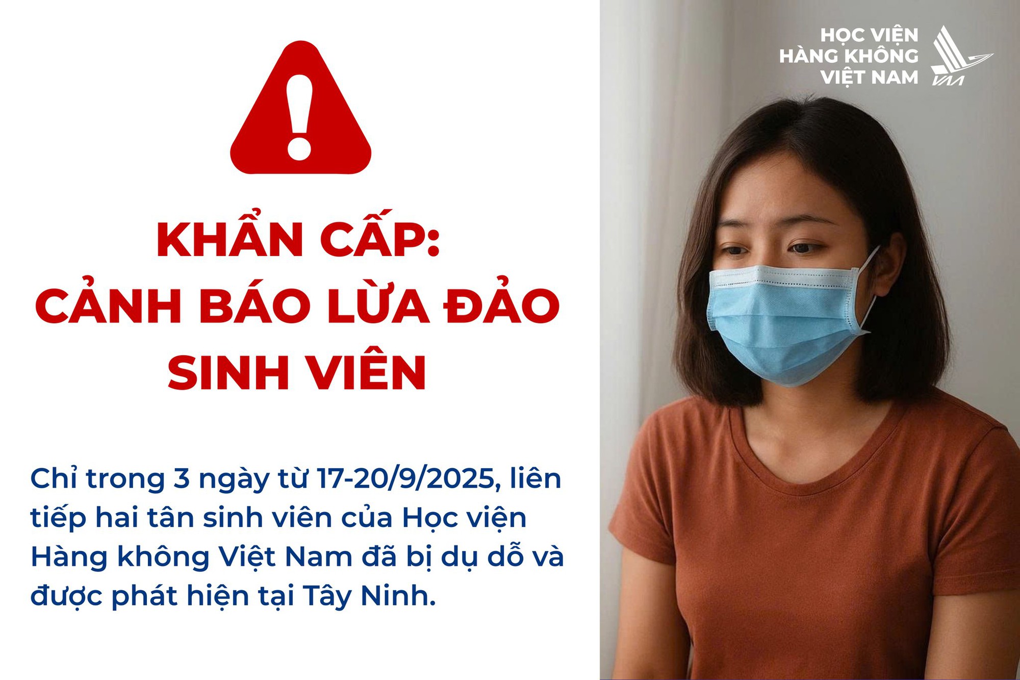 NÓNG: Chỉ trong 3 ngày, 2 sinh viên trường ĐH top đầu bị dụ dỗ và được tìm thấy ở tỉnh giáp biên giới!- Ảnh 1.