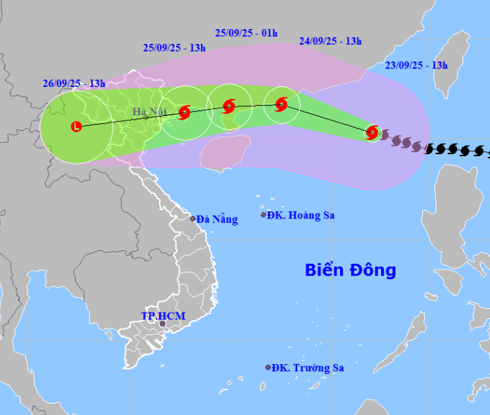 Siêu bão Ragasa mạnh nhất 2025 sắp đổ bộ đất liền: Người lao động khu vực ảnh hưởng có được nghỉ làm không?- Ảnh 1. Siêu bão Ragasa mạnh nhất 2025 sắp đổ bộ đất liền: Người lao động khu vực ảnh hưởng có được nghỉ làm không?- Ảnh 1.