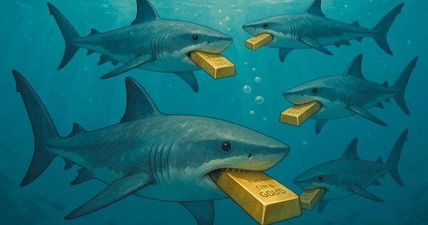 Vàng liên tục phá đỉnh, các quỹ đầu tư “cá mập” từ Mỹ, Châu Âu đến Châu Á đua nhau “gom hàng”- Ảnh 1.