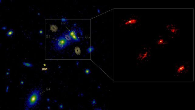 “Thập tự Einstein” làm lộ thứ bí ẩn nhất vũ trụ- Ảnh 1. “Thập tự Einstein” làm lộ thứ bí ẩn nhất vũ trụ- Ảnh 1.