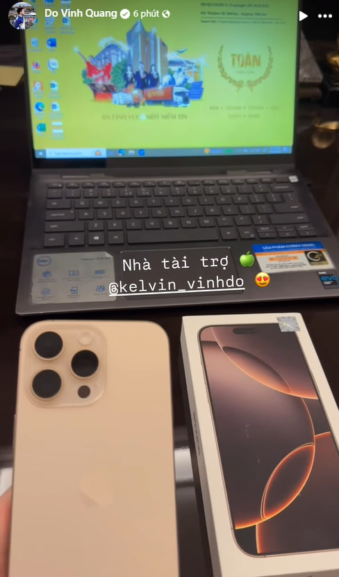 Phó tổng Đỗ Quang Vinh choáng vì iPhone 17 Pro Max: Phó tổng Đỗ Quang Vinh choáng vì iPhone 17 Pro Max: