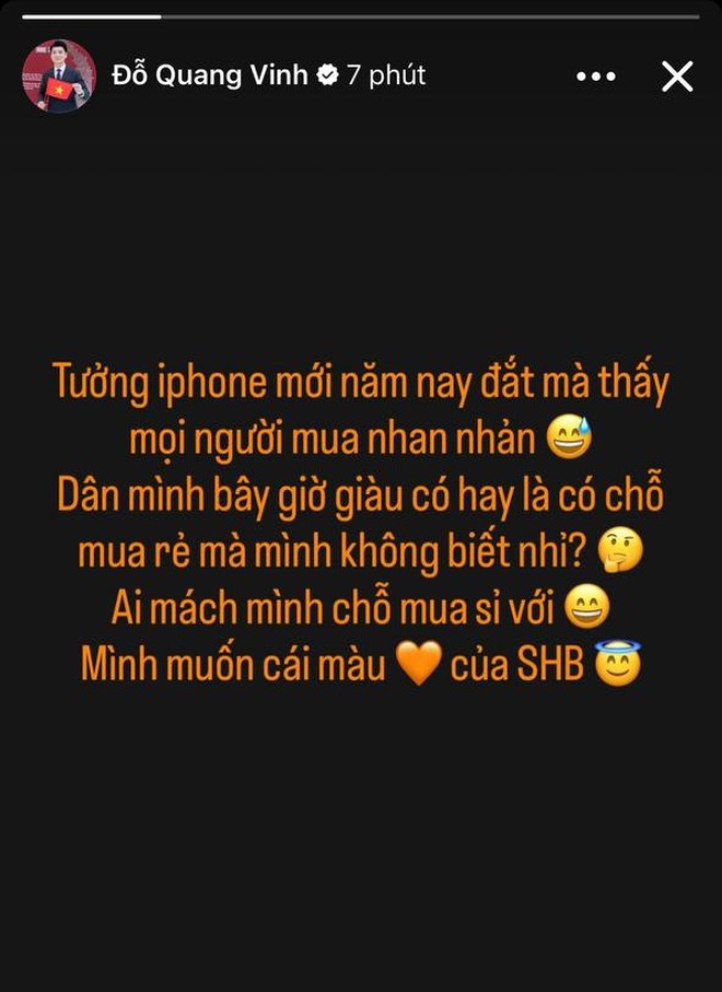 Phó tổng Đỗ Quang Vinh choáng vì iPhone 17 Pro Max: Phó tổng Đỗ Quang Vinh choáng vì iPhone 17 Pro Max: