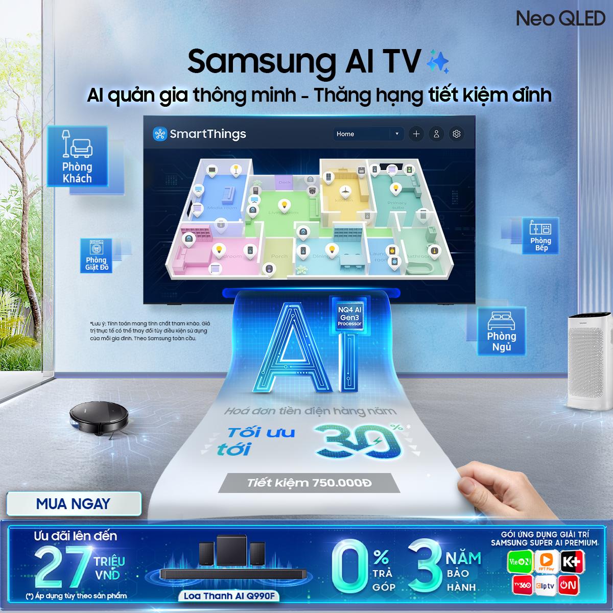 Quá nhiều lý do để nâng cấp ngay Samsung AI TV thời điểm này - Ảnh 3.