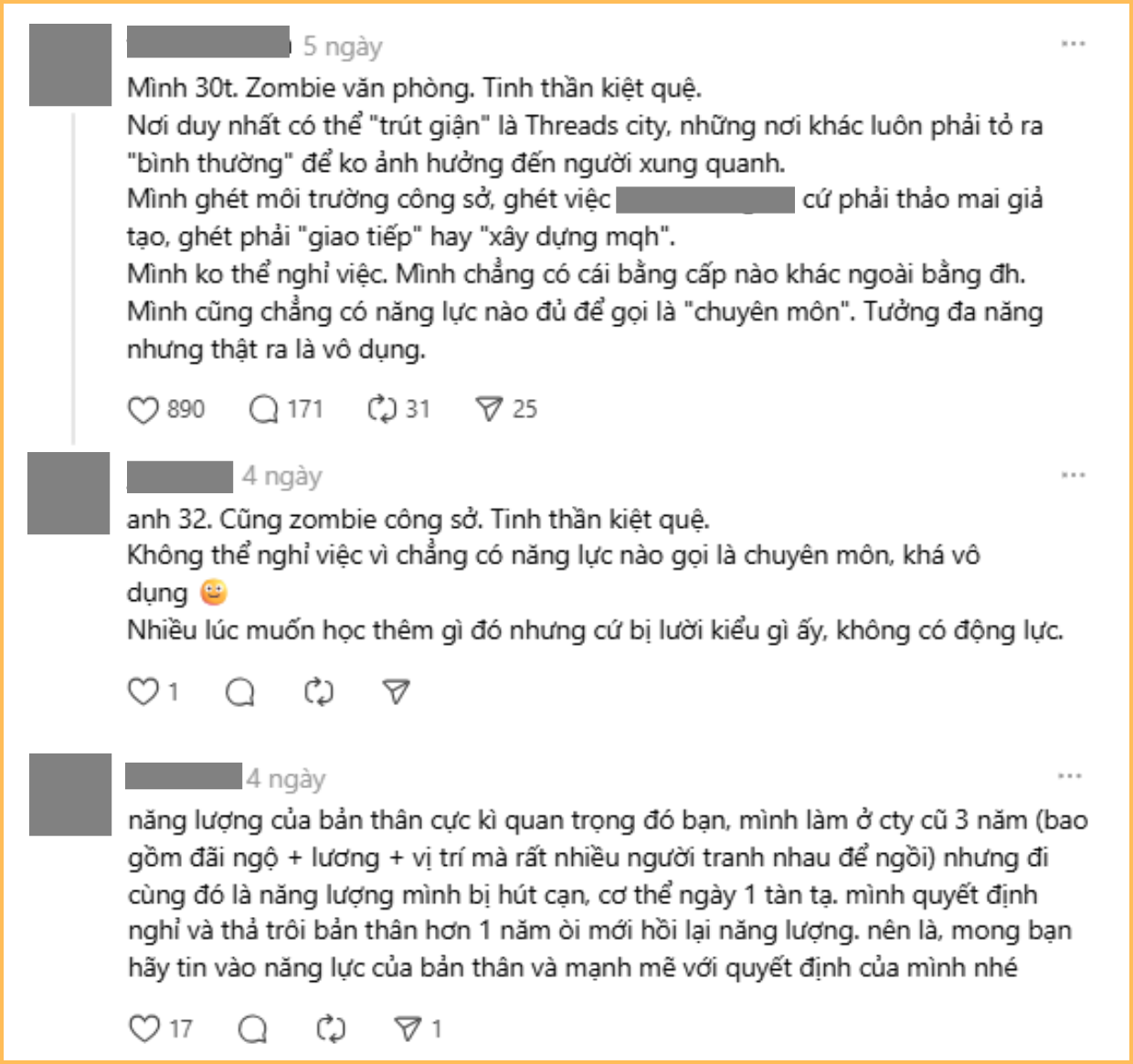 “Zombie” công sở: Đi làm trong câm lặng, không giao tiếp với đồng nghiệp, sếp mắng thì “vâng dạ” cho xong- Ảnh 3. “Zombie” công sở: Đi làm trong câm lặng, không giao tiếp với đồng nghiệp, sếp mắng thì “vâng dạ” cho xong- Ảnh 3.