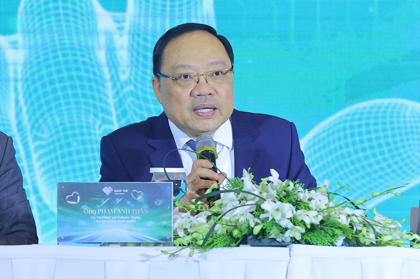 Vụ trưởng Vụ Thanh toán Phạm Anh Tuấn: NHNN đã thu thập được khoảng 600.000 tài khoản nghi ngờ lừa đảo, cảnh báo cho gần 300.000 khách hàng ngừng giao dịch - Ảnh 1.