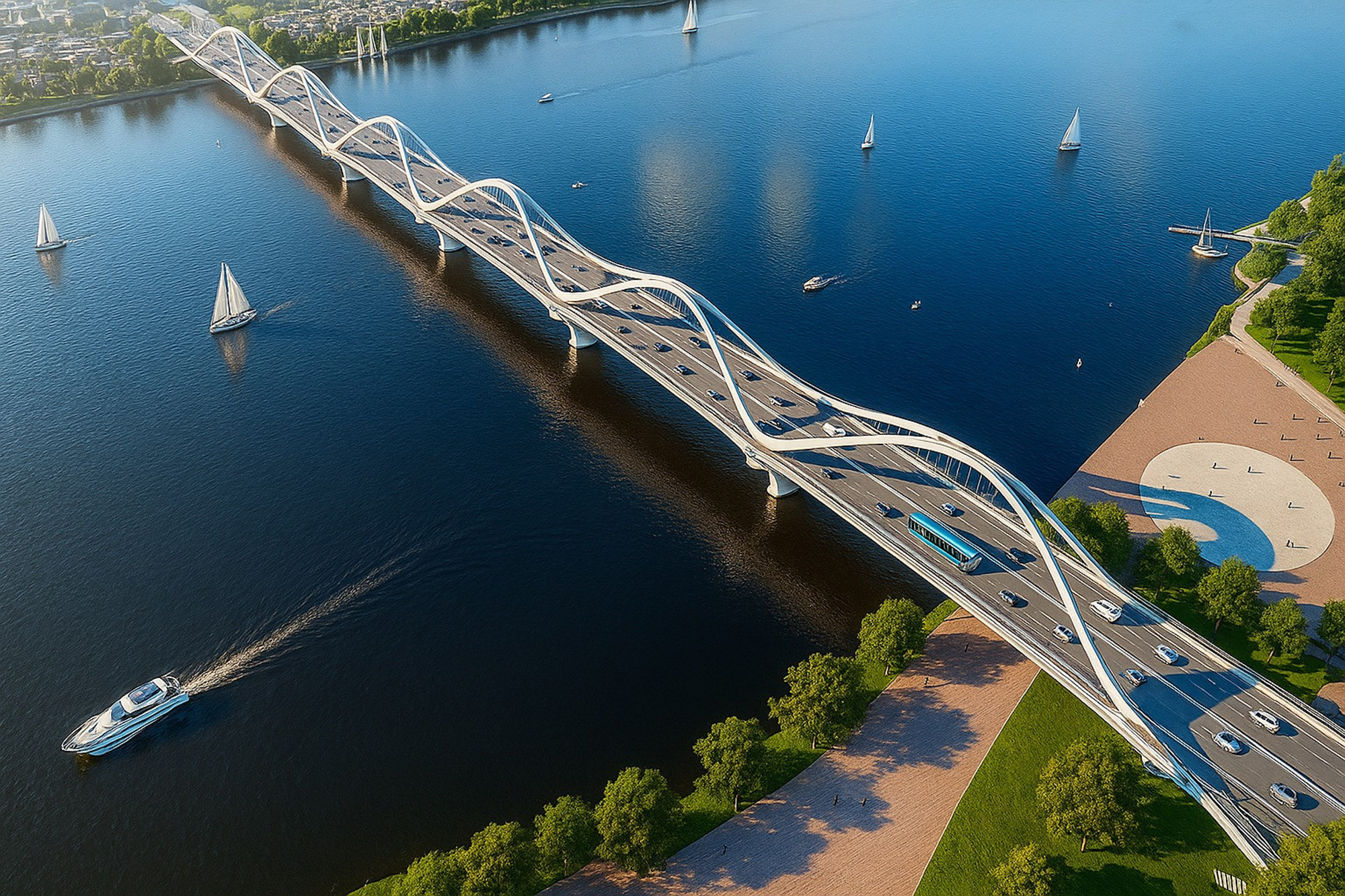 Toàn cảnh 7 cây cầu Hà Nội khởi công trong năm 2025: Tốc độ một năm bằng 100 năm- Ảnh 14.