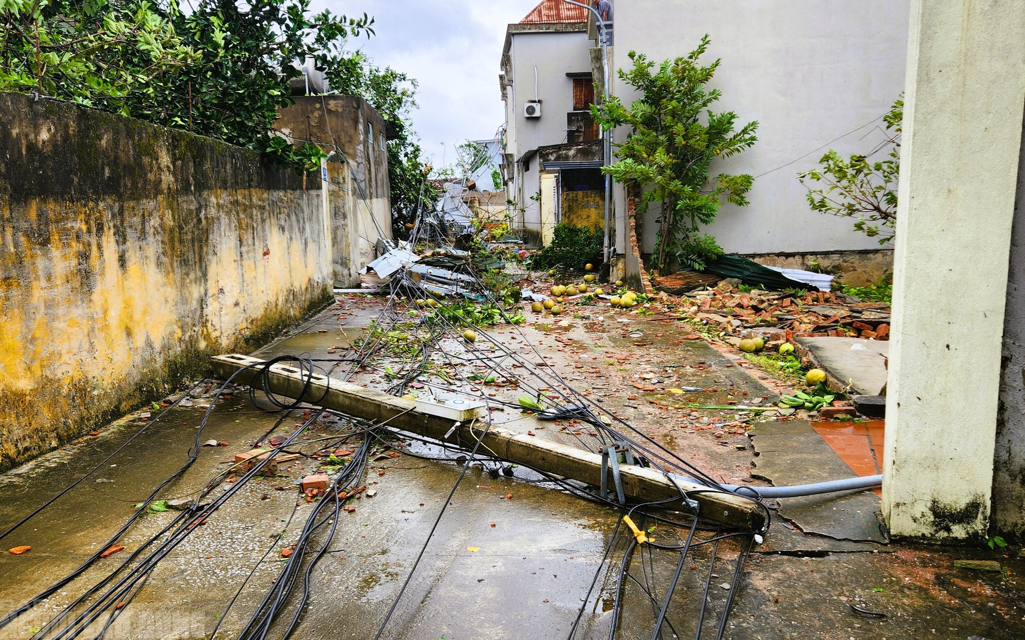 Hiện trường tan hoang sau trận lốc xoáy kinh hoàng ở Thanh Hóa- Ảnh 16.