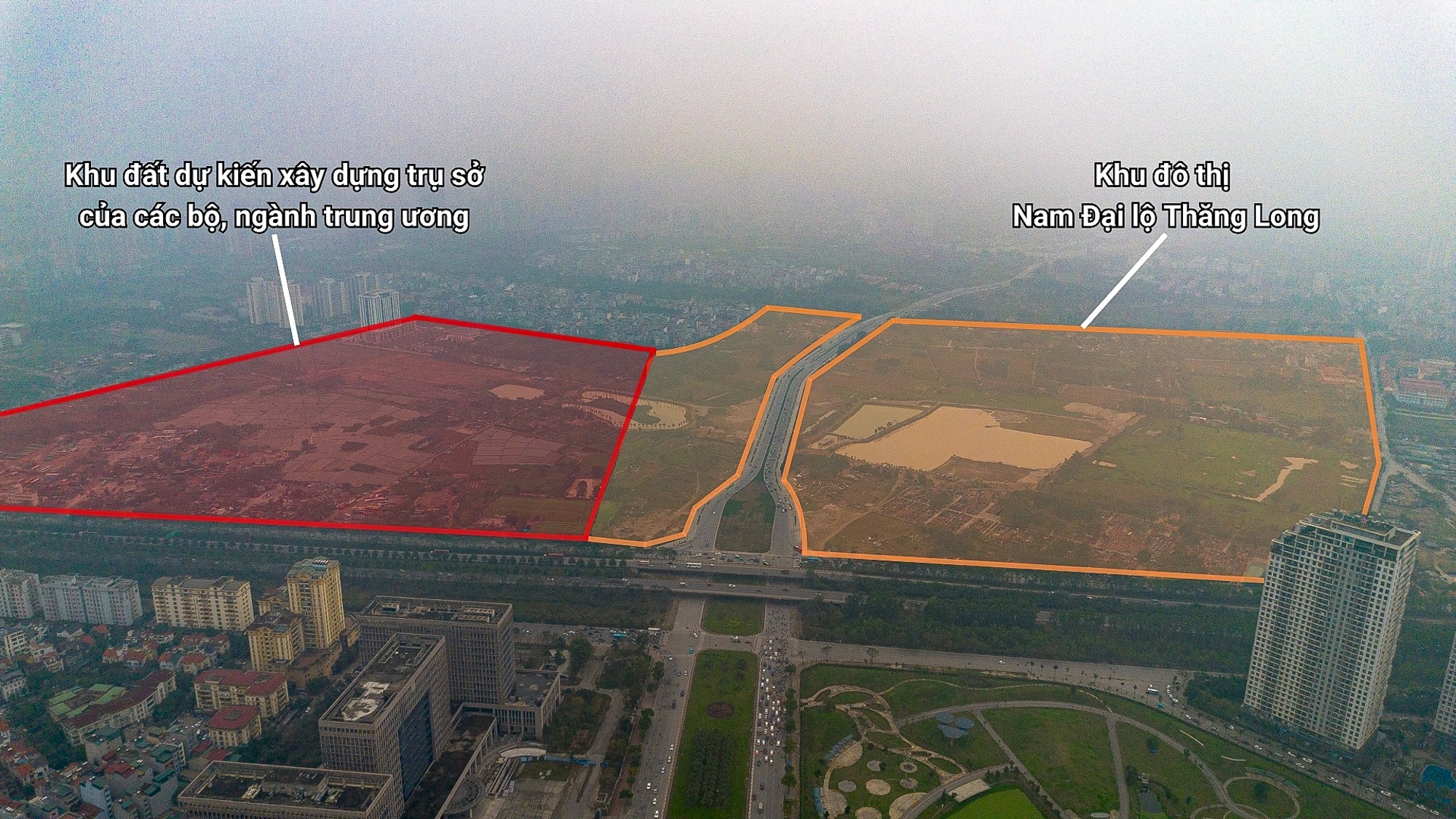 Hà Nội sắp có khu đô thị hơn 20.000 tỷ, rộng 75 ha nằm sát khu biệt thự đắt đỏ bậc nhất Hà Nội và cạnh đại lộ dài và đẹp nhất Việt Nam - Ảnh 3.