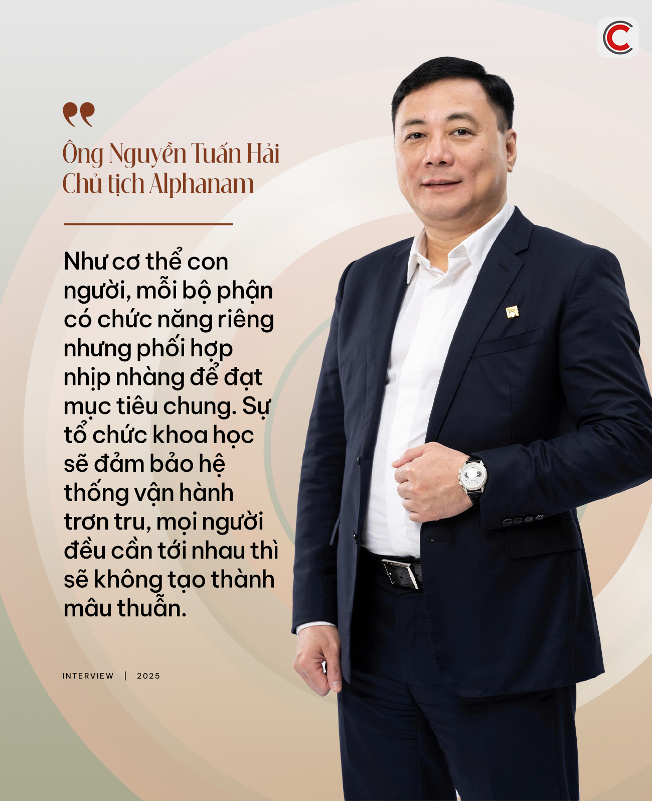 Chủ tịch Alphanam Nguyễn Tuấn Hải: Chọn đúng người, giao đúng việc – triết lý nhân sự giúp các thế hệ Gen X, Y, Z vừa được học, vừa được hành - Ảnh 1.
