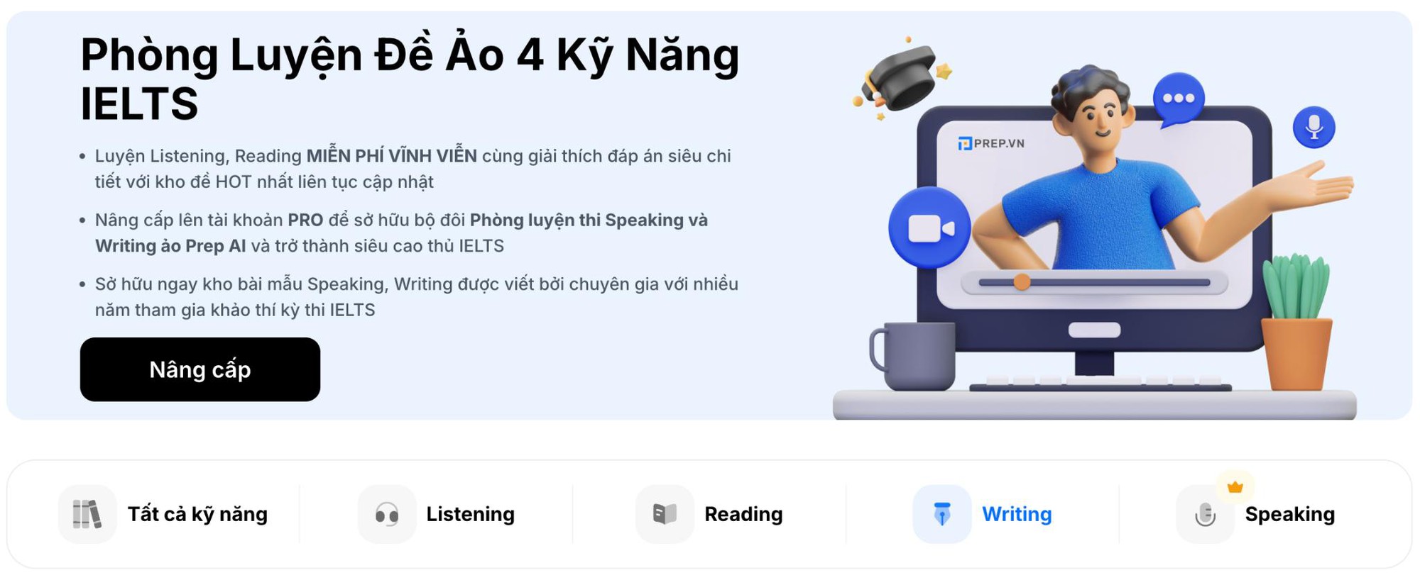 PREP - Nền tảng Học và Luyện thi thông minh ứng dụng AI thế hệ mới, cá nhân hóa hành trình học tập - Ảnh 1.