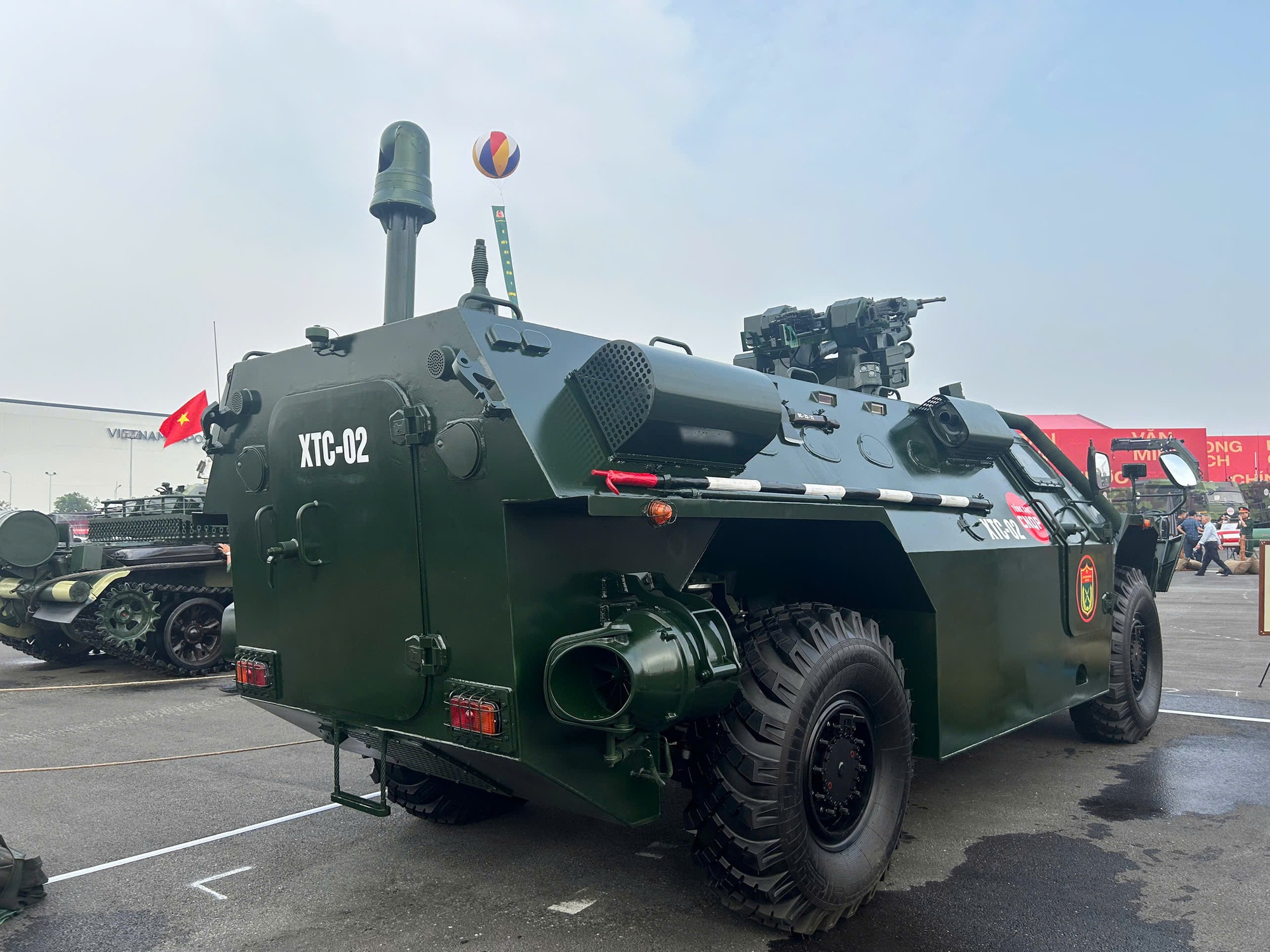 Cận cảnh xe thiết giáp chở quân chiến đấu XTC-02 do Việt Nam sản xuất với hoả lực mạnh- Ảnh 14. Cận cảnh xe thiết giáp chở quân chiến đấu XTC-02 do Việt Nam sản xuất với hoả lực mạnh- Ảnh 14.
