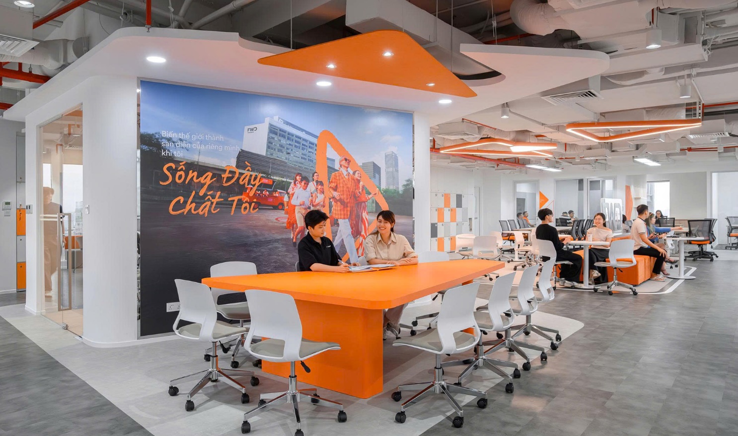 FWD Việt Nam khai trương văn phòng mới hiện đại, bền vững và gắn kết - Ảnh 3. FWD Việt Nam khai trương văn phòng mới hiện đại, bền vững và gắn kết - Ảnh 3.