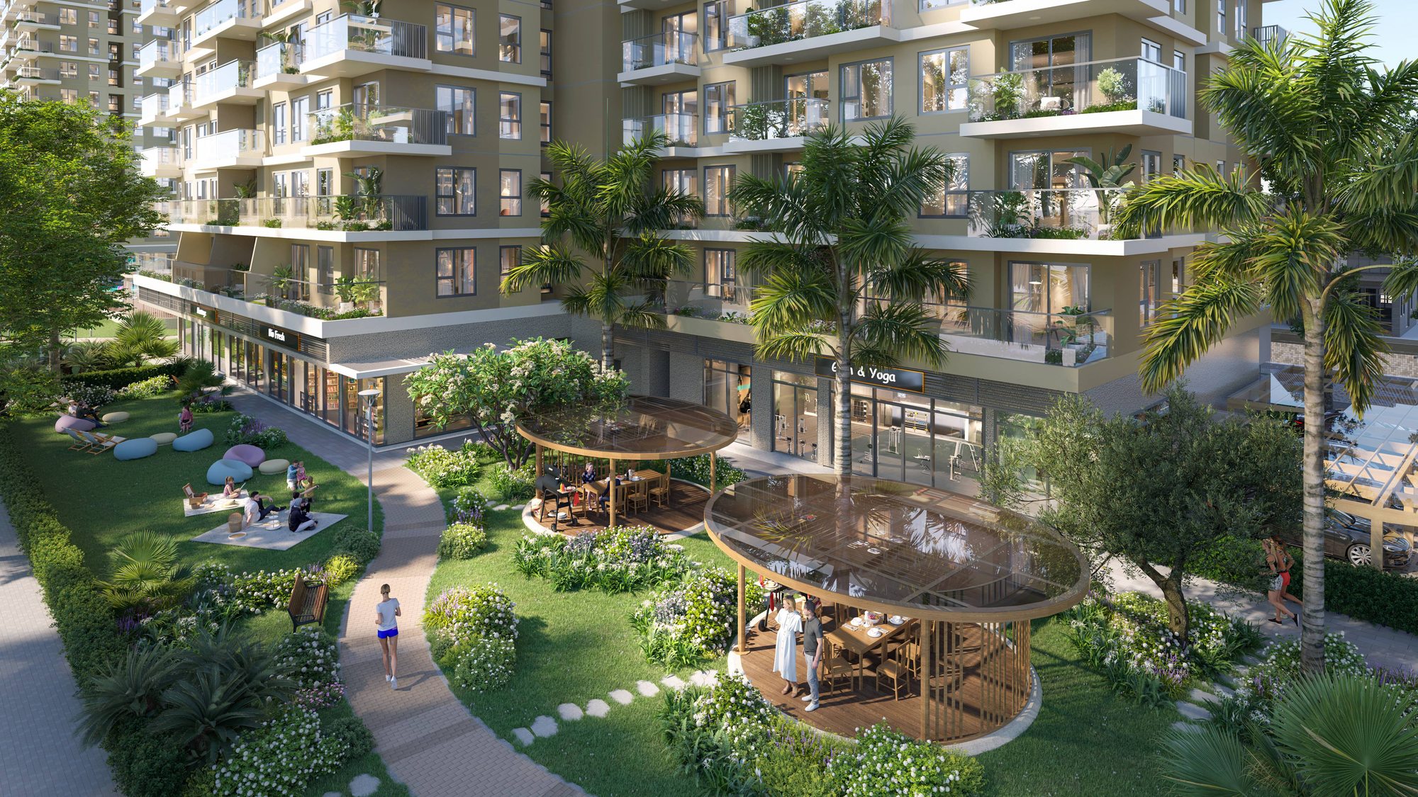 Ở Solaria Rise, công viên, trường học… chỉ cách vài bước chân - Ảnh 1.