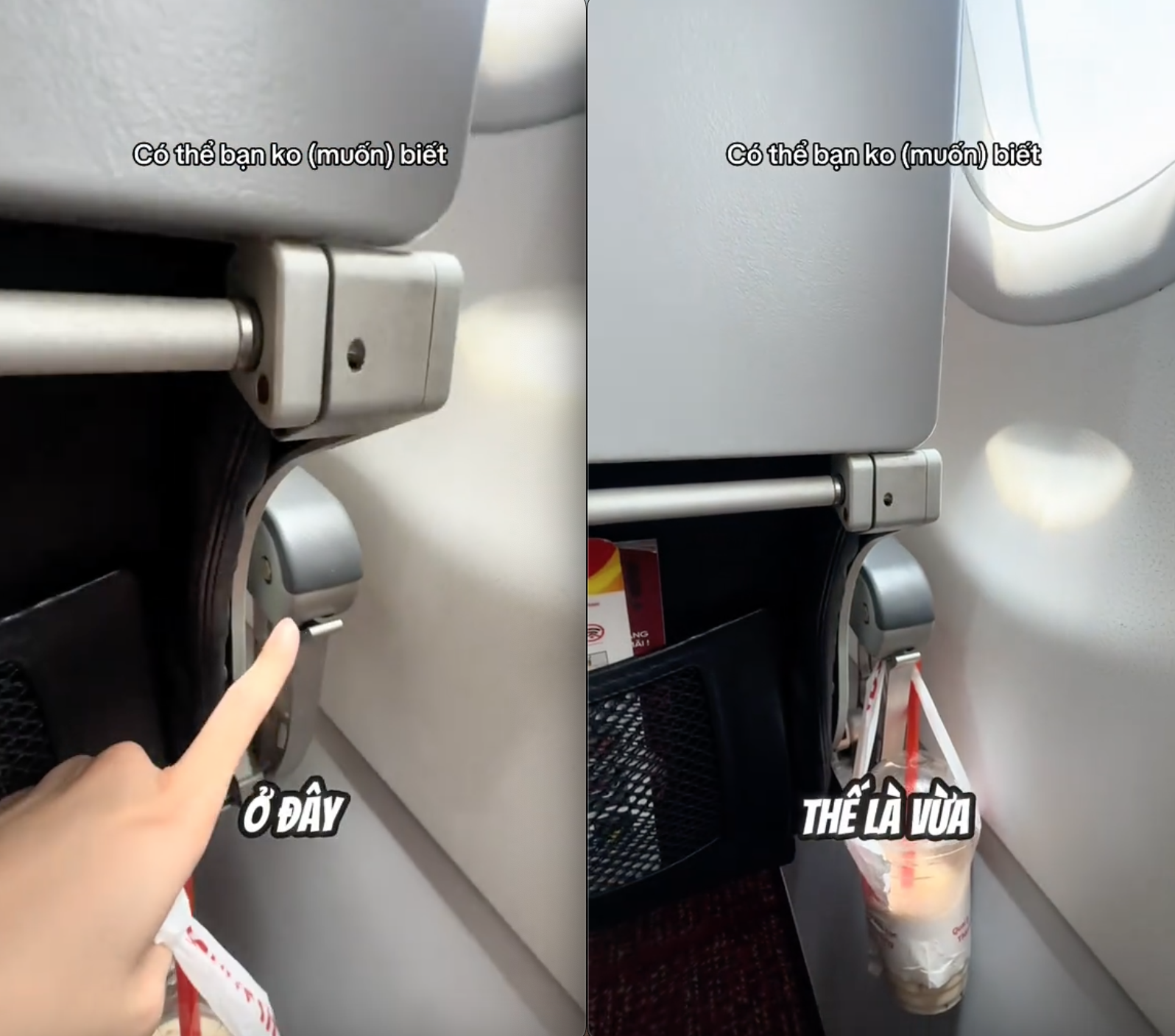 Đi máy bay bao lần nhưng nhiều người vẫn chưa biết 1 vị trí để đồ tiện lợi ngay trên ghế ngồi- Ảnh 4. Đi máy bay bao lần nhưng nhiều người vẫn chưa biết 1 vị trí để đồ tiện lợi ngay trên ghế ngồi- Ảnh 4.