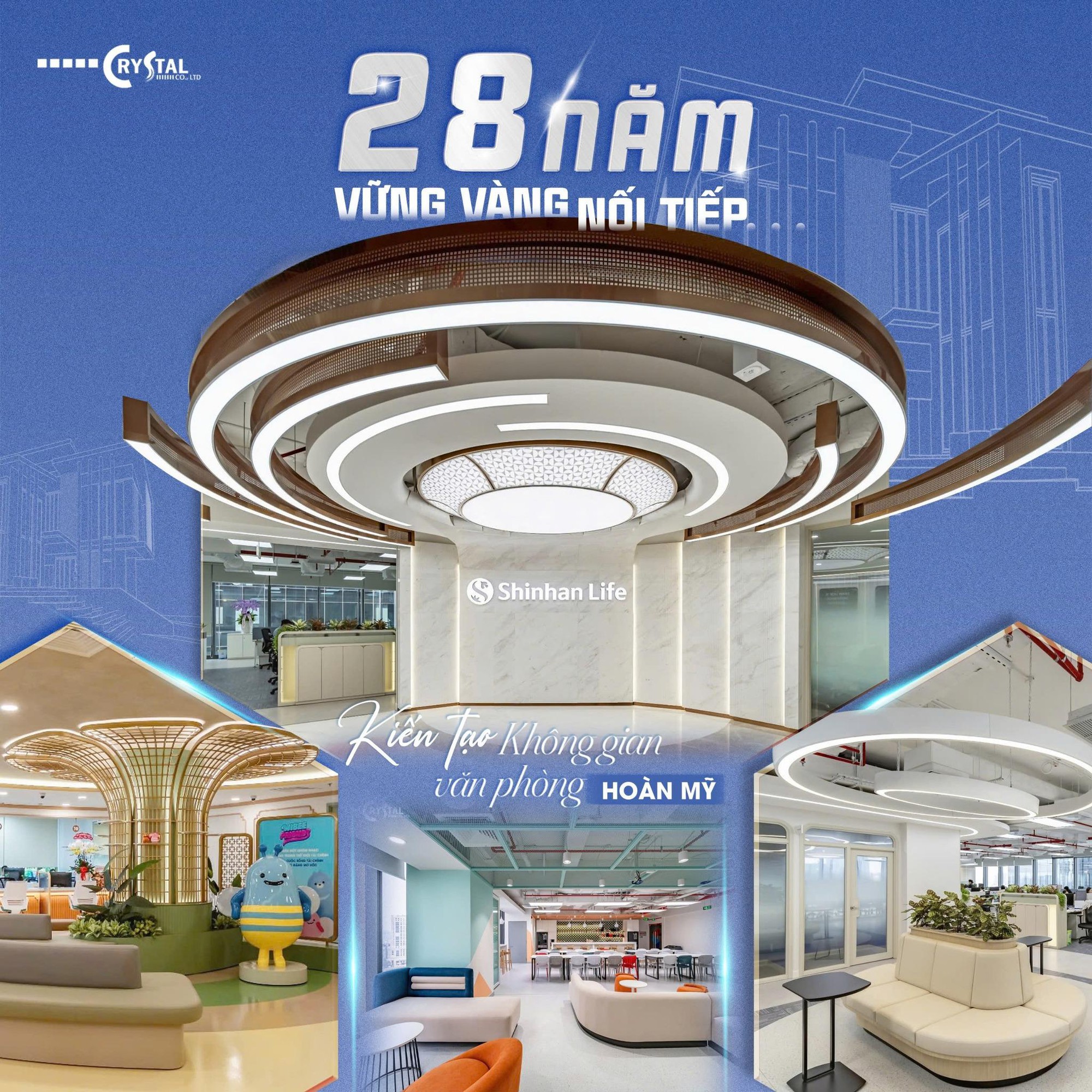 5 lý do Crystal Design TPL là lựa chọn hàng đầu trong thiết kế nội thất văn phòng - Ảnh 1. 5 lý do Crystal Design TPL là lựa chọn hàng đầu trong thiết kế nội thất văn phòng - Ảnh 1.