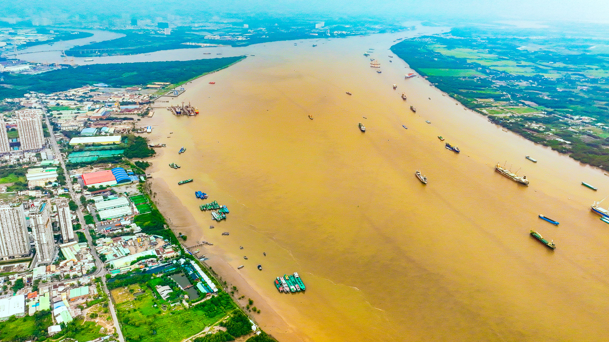 Toàn cảnh khu vực được Masterise đề xuất xây cầu 2 tầng đầu tiên ở TP.HCM, nối khu nhà giàu Phú Mỹ Hưng với sân bay Long Thành- Ảnh 2. Toàn cảnh khu vực được Masterise đề xuất xây cầu 2 tầng đầu tiên ở TP.HCM, nối khu nhà giàu Phú Mỹ Hưng với sân bay Long Thành- Ảnh 2.