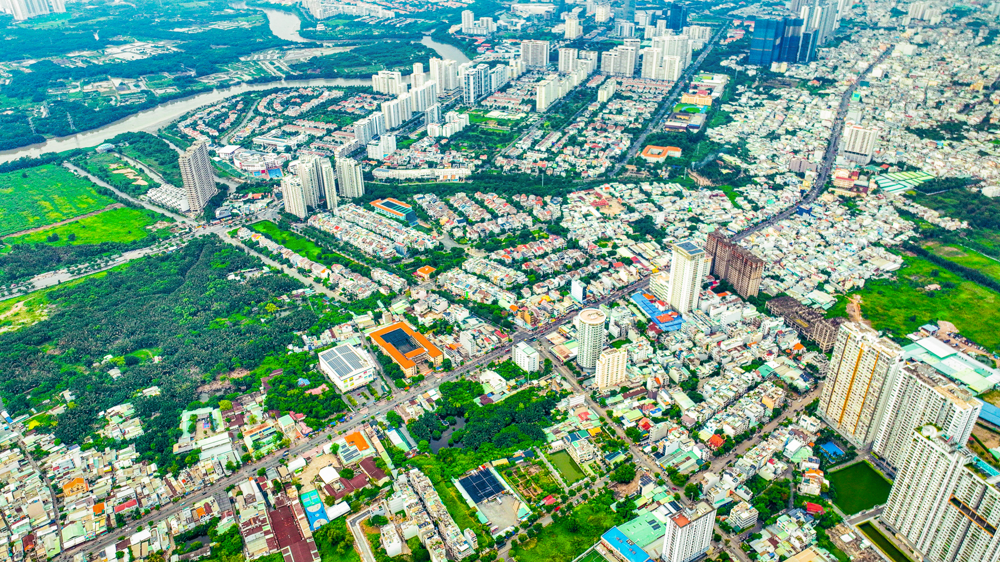 Toàn cảnh khu vực được Masterise đề xuất xây cầu 2 tầng đầu tiên ở TP.HCM, nối khu nhà giàu Phú Mỹ Hưng với sân bay Long Thành- Ảnh 6. Toàn cảnh khu vực được Masterise đề xuất xây cầu 2 tầng đầu tiên ở TP.HCM, nối khu nhà giàu Phú Mỹ Hưng với sân bay Long Thành- Ảnh 6.