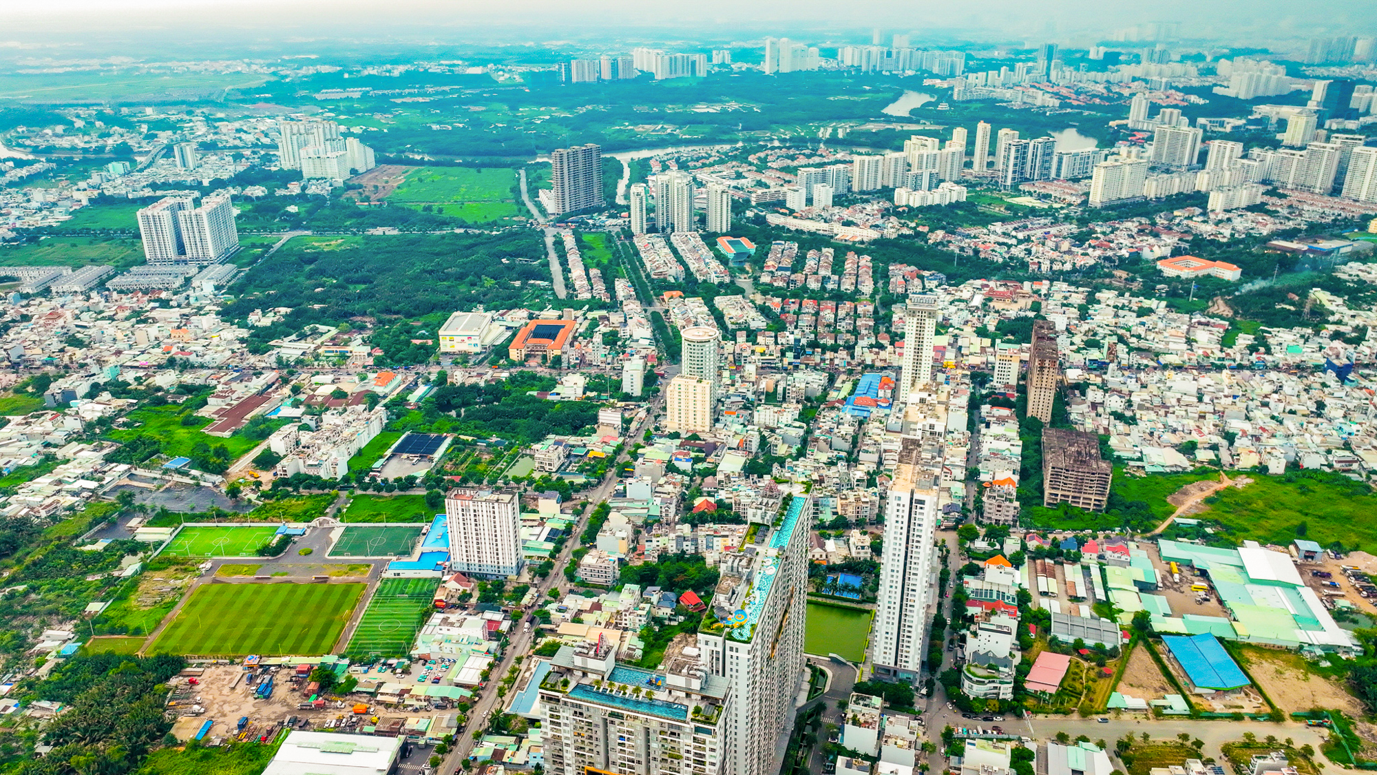 Toàn cảnh khu vực được Masterise đề xuất xây cầu 2 tầng đầu tiên ở TP.HCM, nối khu nhà giàu Phú Mỹ Hưng với sân bay Long Thành- Ảnh 8. Toàn cảnh khu vực được Masterise đề xuất xây cầu 2 tầng đầu tiên ở TP.HCM, nối khu nhà giàu Phú Mỹ Hưng với sân bay Long Thành- Ảnh 8.