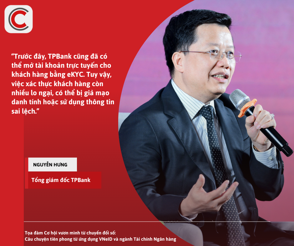 CEO TPBank: VNeID giúp xác thực khách hàng tin cậy 100%, góp phần giảm hẳn tình trạng lừa đảo - Ảnh 2.