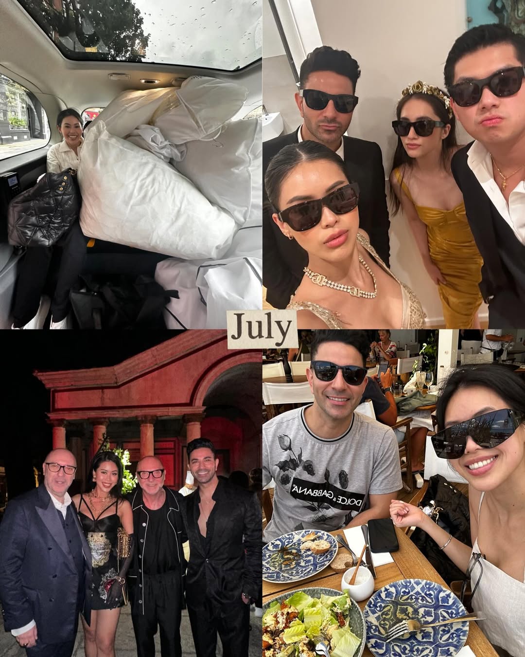 Tiên Nguyễn và Hiếu nguyễn: Những khoảnh khắc đón năm mới bên gia đình tỷ phú - Ảnh 4.