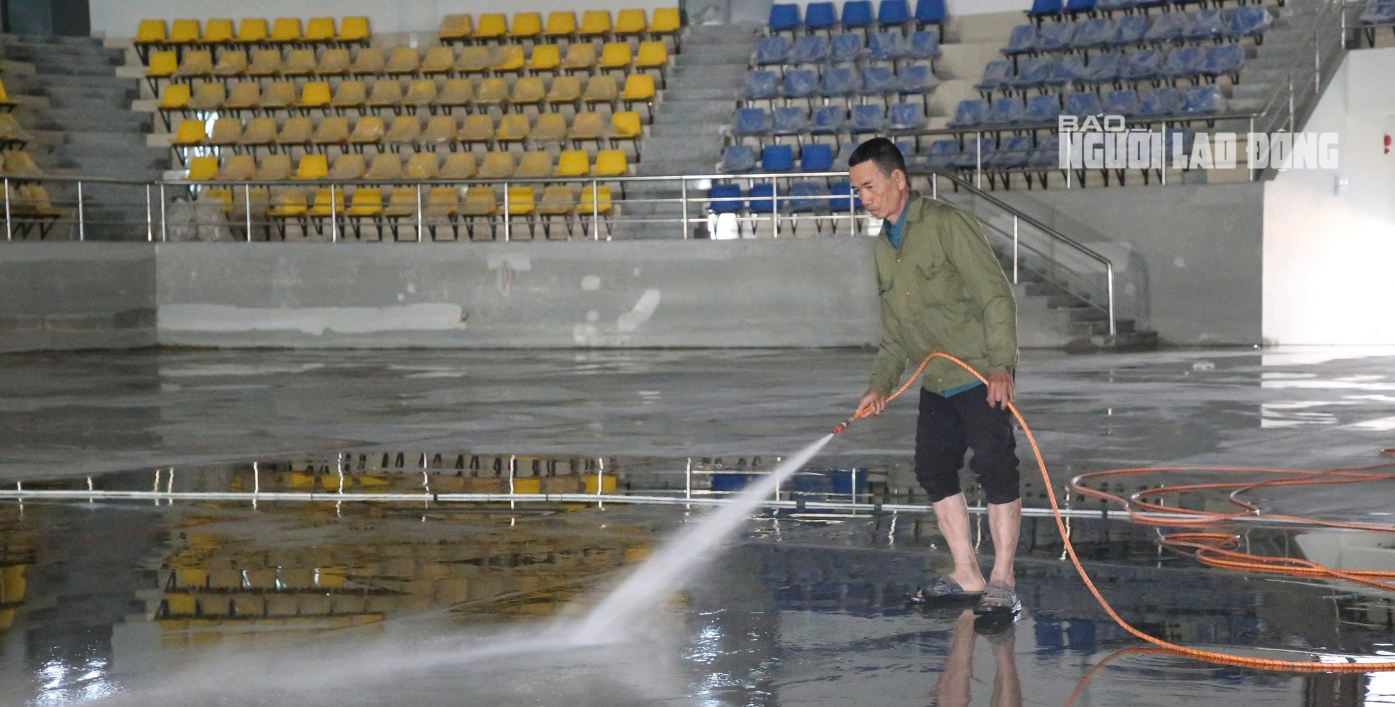 Nhà thi đấu kim cương xanh 340 tỉ đồng tại trung tâm thể dục thể thao Quảng Trị - Ảnh 8. Nhà thi đấu kim cương xanh 340 tỉ đồng tại trung tâm thể dục thể thao Quảng Trị - Ảnh 8.