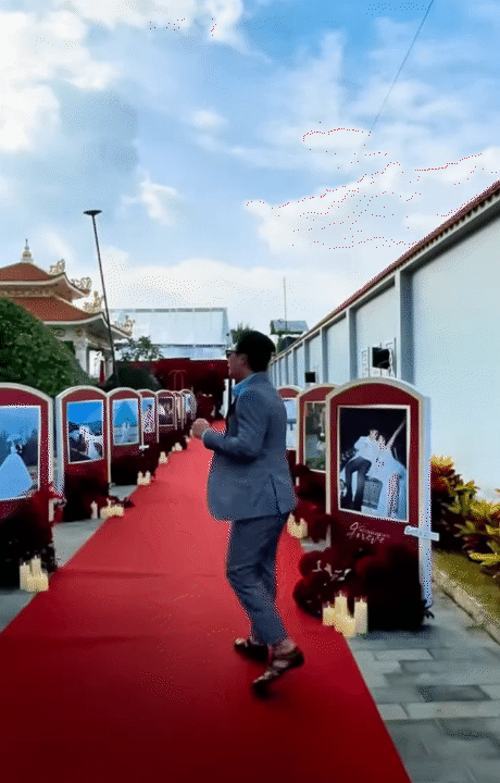 Đám cưới hoành tráng tại Tiền Giang: Thiếu gia miền Tây biến sân tennis thành lễ đường - Ảnh 5.