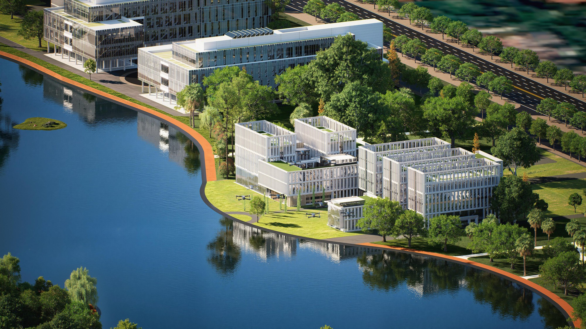 Hà Nội sẽ có Khu công viên công nghệ số gần 200ha, giao FPT là chủ đầu tư - Ảnh 1.