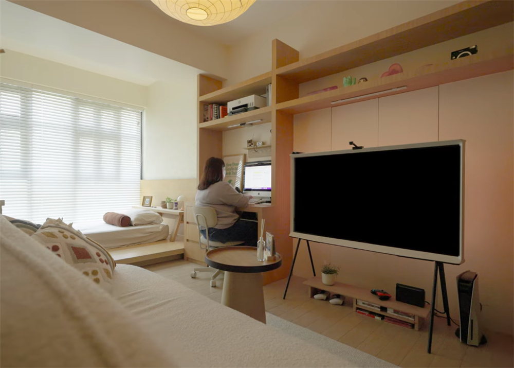 34 tuổi mua căn hộ 38m², bỏ toàn bộ vách ngăn: Sống một mình hóa ra thoải mái hơn tôi tưởng rất nhiều- Ảnh 7. 34 tuổi mua căn hộ 38m², bỏ toàn bộ vách ngăn: Sống một mình hóa ra thoải mái hơn tôi tưởng rất nhiều- Ảnh 7.