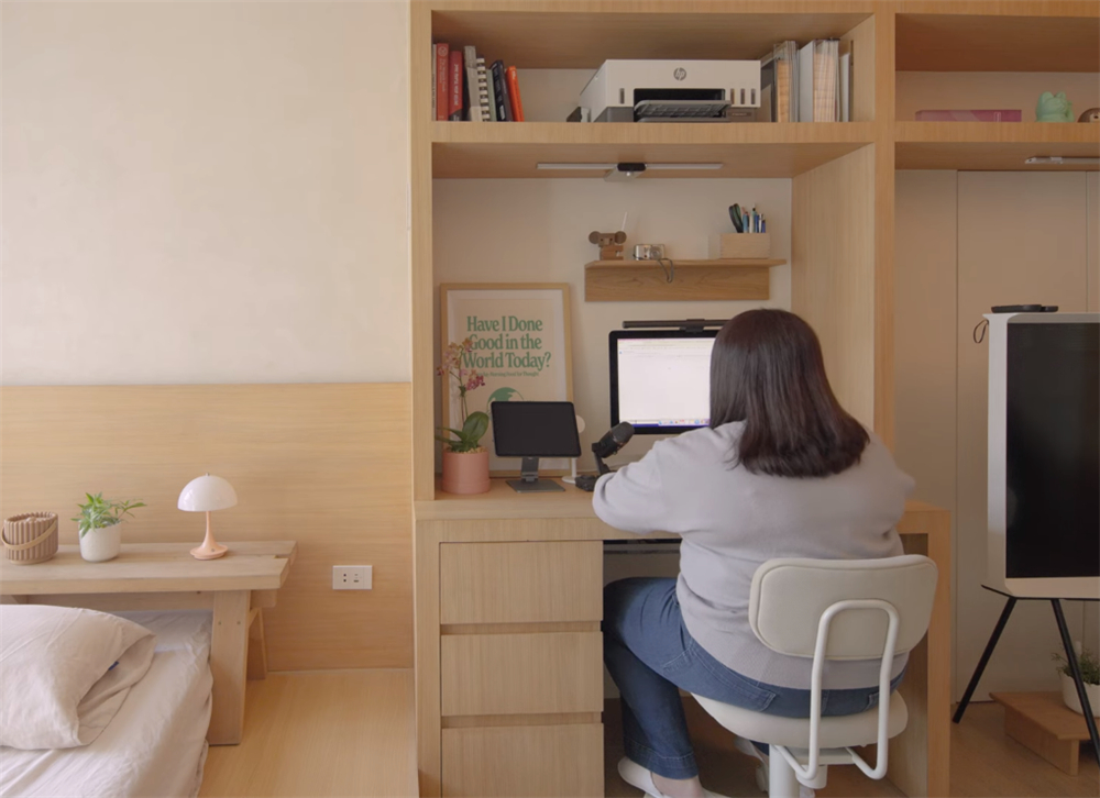 34 tuổi mua căn hộ 38m², bỏ toàn bộ vách ngăn: Sống một mình hóa ra thoải mái hơn tôi tưởng rất nhiều- Ảnh 6. 34 tuổi mua căn hộ 38m², bỏ toàn bộ vách ngăn: Sống một mình hóa ra thoải mái hơn tôi tưởng rất nhiều- Ảnh 6.
