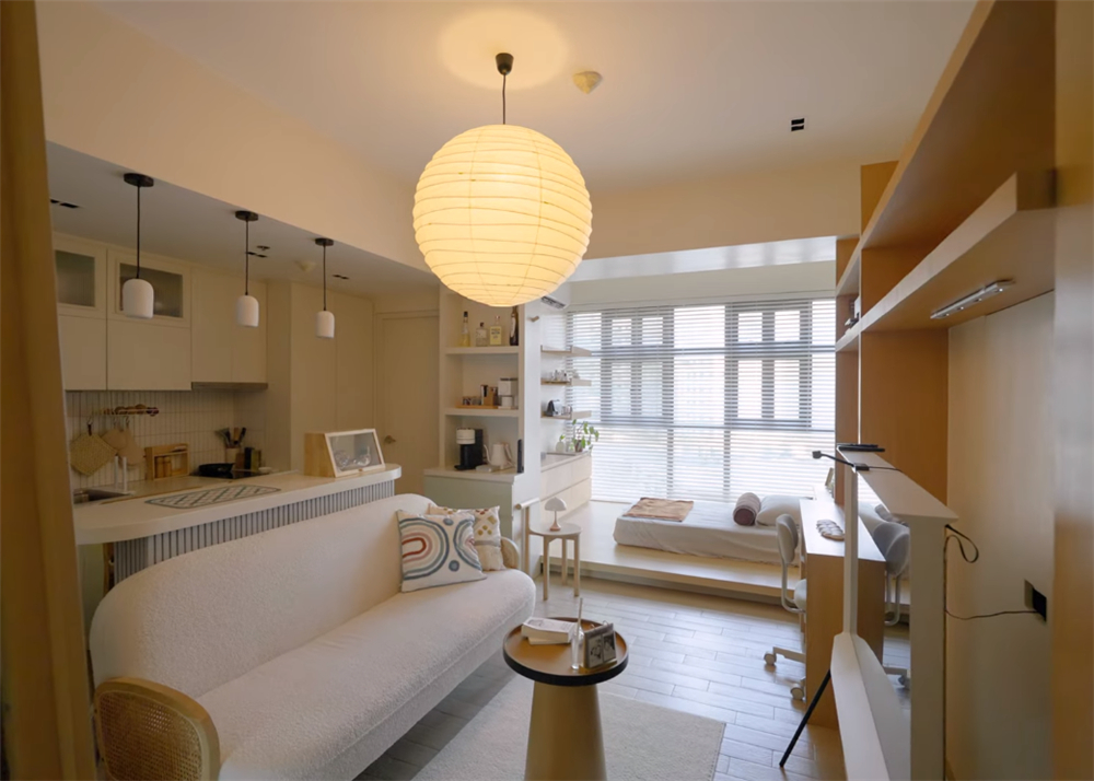 34 tuổi mua căn hộ 38m², bỏ toàn bộ vách ngăn: Sống một mình hóa ra thoải mái hơn tôi tưởng rất nhiều- Ảnh 4. 34 tuổi mua căn hộ 38m², bỏ toàn bộ vách ngăn: Sống một mình hóa ra thoải mái hơn tôi tưởng rất nhiều- Ảnh 4.
