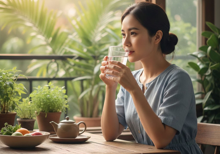 Uống nước khi bụng đói trong 1 tháng: Lợi ích tuyệt vời cho sức khỏe