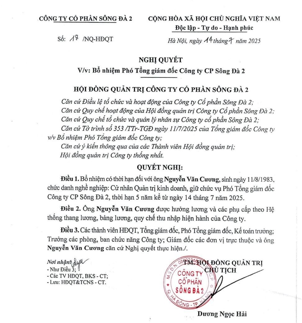 Phó Tổng Giám đốc Sông Đà 2 bị phạt vì mua 1 , 36 triệu cổ phiếu SD2 lén lút - Ảnh 2.