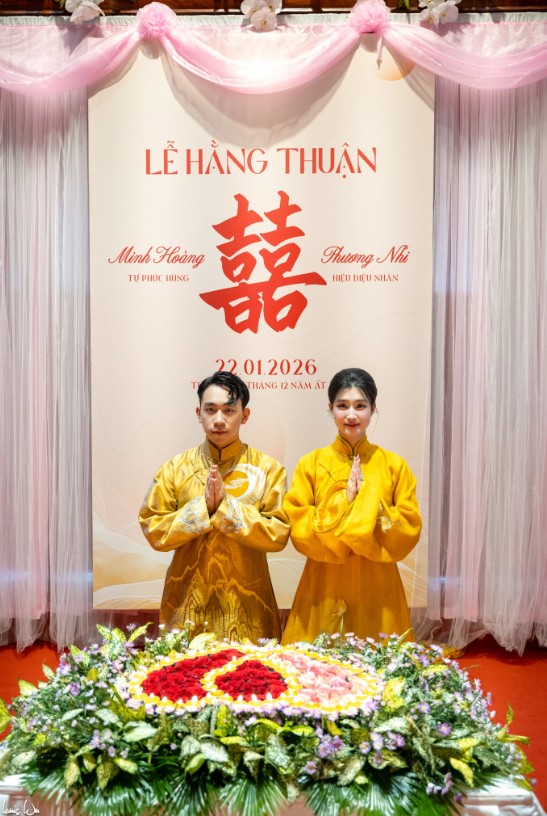 Lễ hằng thuận của Phương Nhi – Minh Hoàng: Nghi lễ độc đáo Giữa lòng Nha Trang - Ảnh 1. Lễ hằng thuận của Phương Nhi – Minh Hoàng: Nghi lễ độc đáo Giữa lòng Nha Trang - Ảnh 1.
