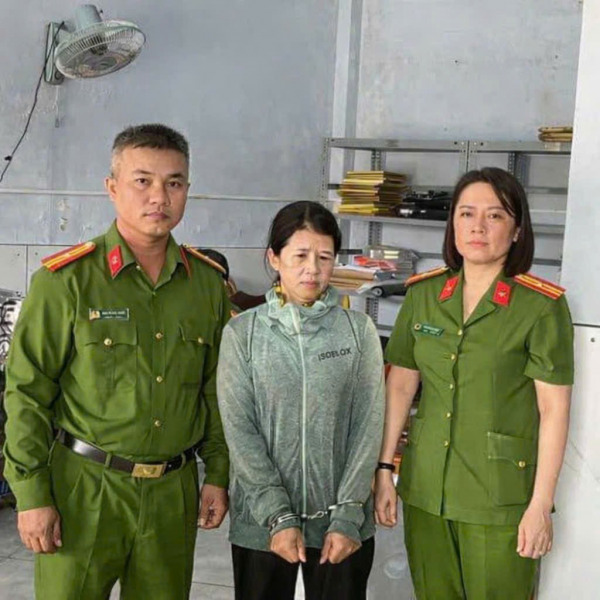 Bắt tạm giam người phụ nữ lừa đảo chiếm đoạt tài sản - Ảnh 1.