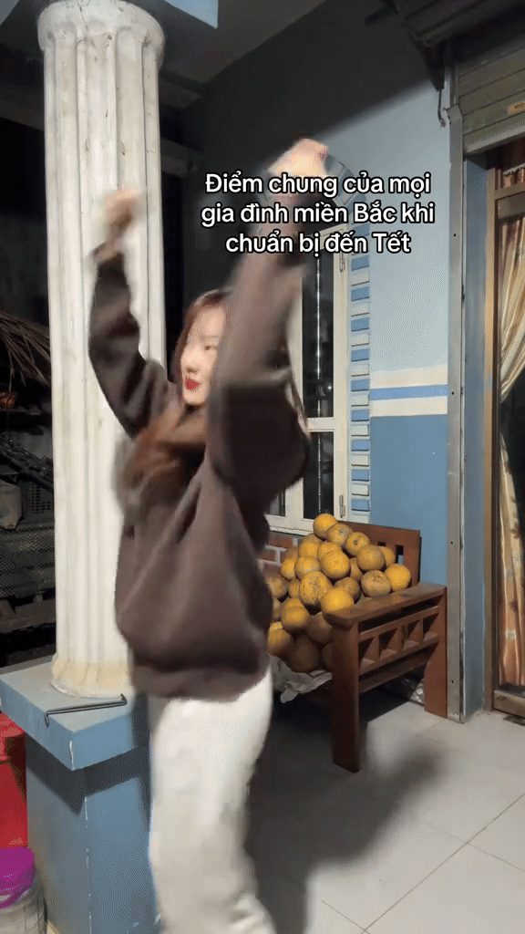 Trung bình nhà miền Bắc ngày Tết: Bưởi diễn chất đầy không gian sống