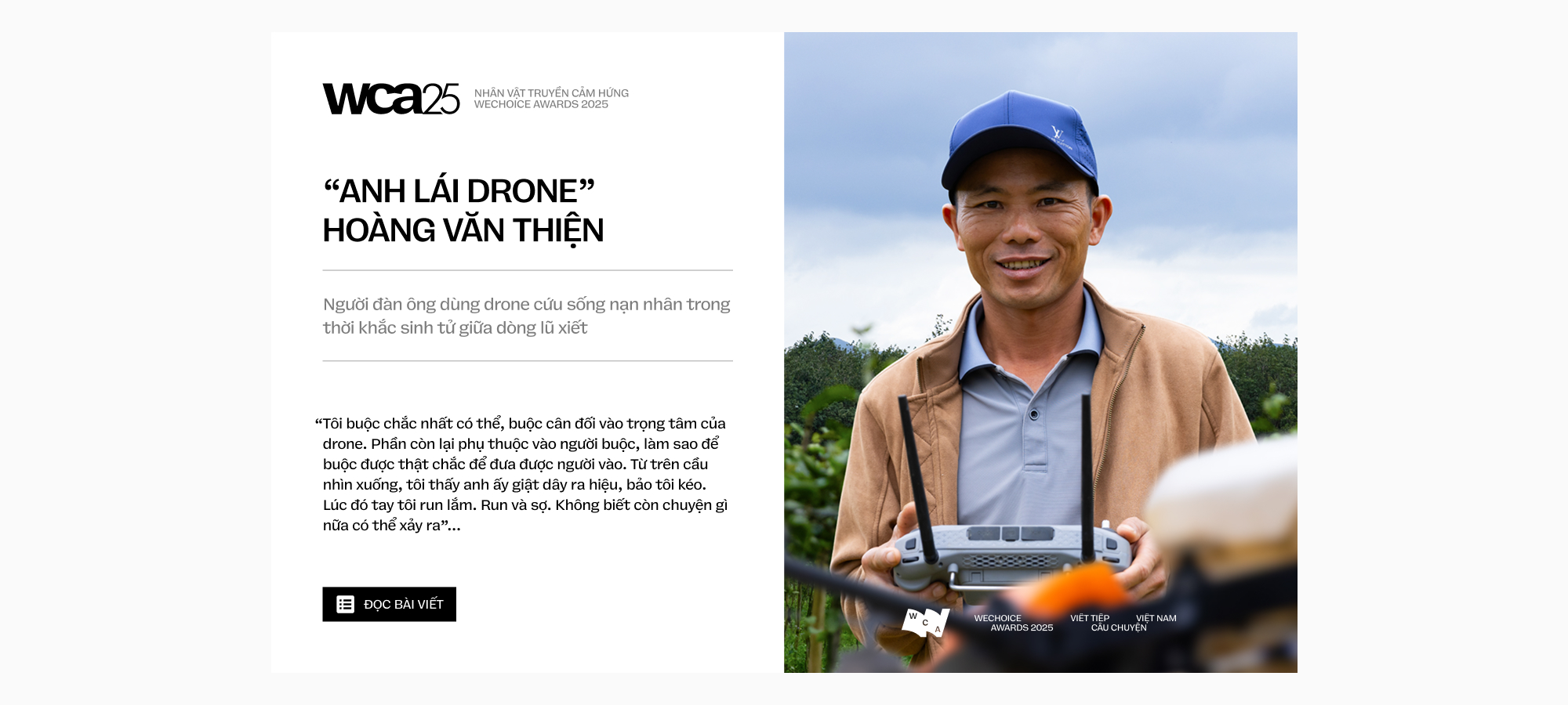 Không có phương án B: Cuộc cứu người phi thường giữa dòng lũ bằng chiếc drone phun thuốc- Ảnh 24. Không có phương án B: Cuộc cứu người phi thường giữa dòng lũ bằng chiếc drone phun thuốc- Ảnh 24.