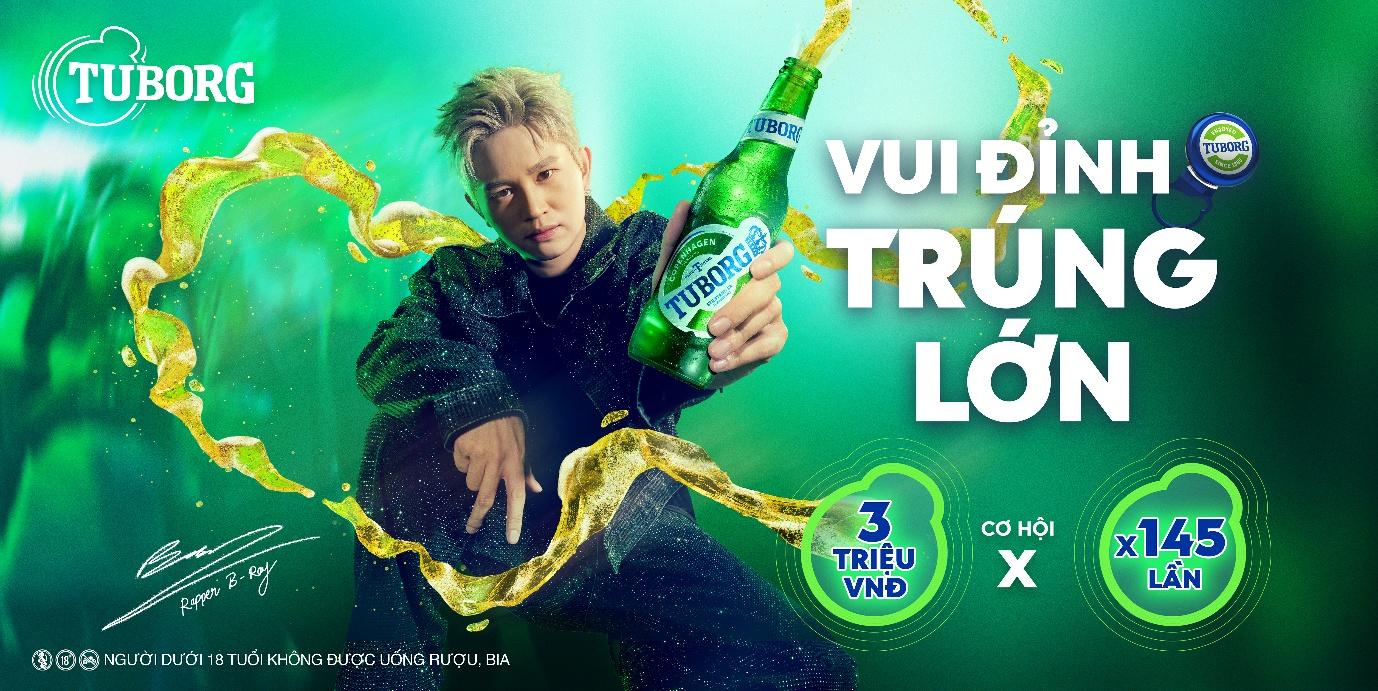 Giữa cuộc vui, người đàn ông bất ngờ “giật trúng” 435 triệu đồng từ Tuborg - Ảnh 2. Giữa cuộc vui, người đàn ông bất ngờ “giật trúng” 435 triệu đồng từ Tuborg - Ảnh 2.