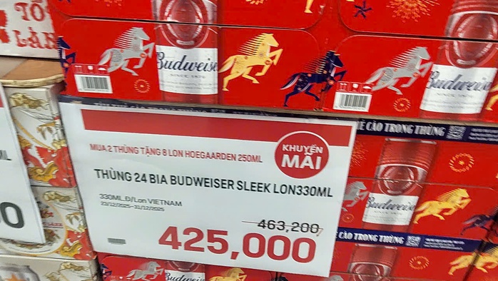 Bia Tết 2026 khuyến mãi hấp dẫn nhưng vẫn ế khách trong mùa lễ hội - Ảnh 3. Bia Tết 2026 khuyến mãi hấp dẫn nhưng vẫn ế khách trong mùa lễ hội - Ảnh 3.