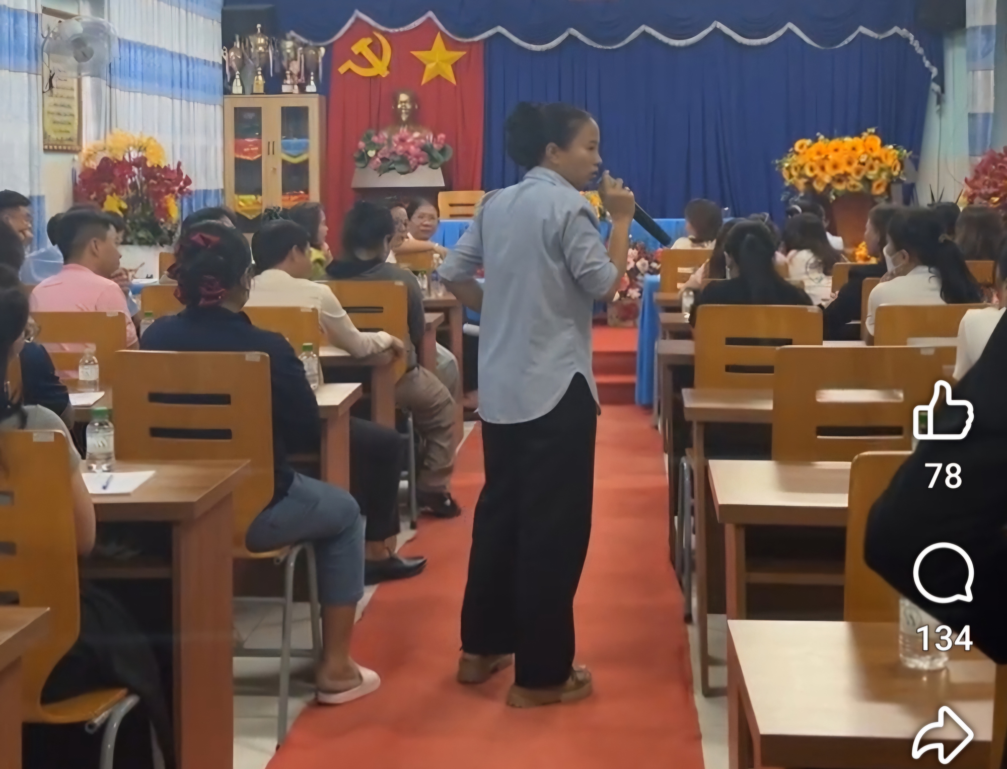 Vụ sườn heo đông lạnh có màu lạ Tại trường Tiểu học Lương Thế Vinh gây xôn xao - Ảnh 1.