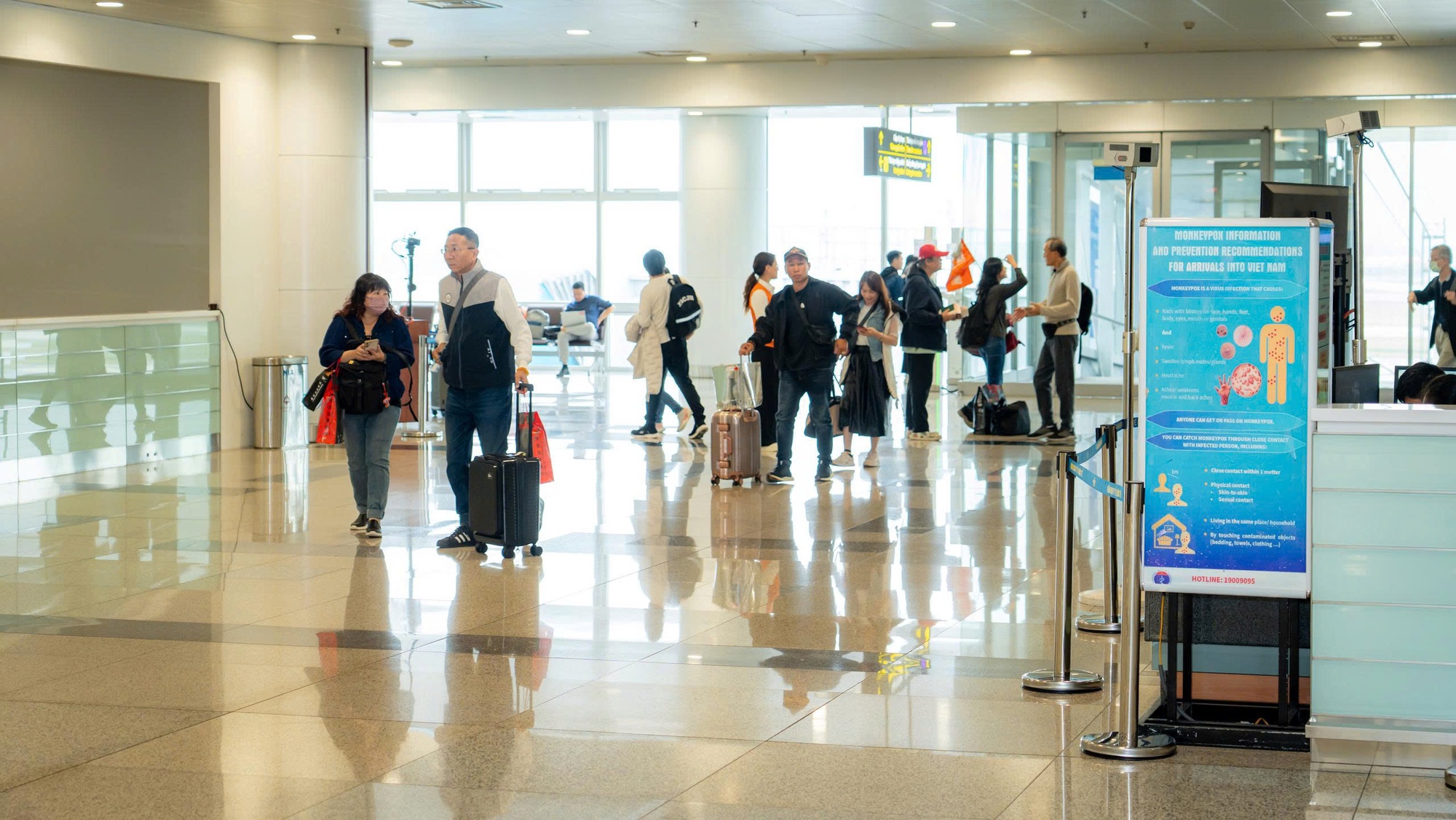 Ngăn chặn virus Nipah: Cận cảnh máy quét hồng ngoại hiện đại tại sân bay Nội Bài - Ảnh 4.