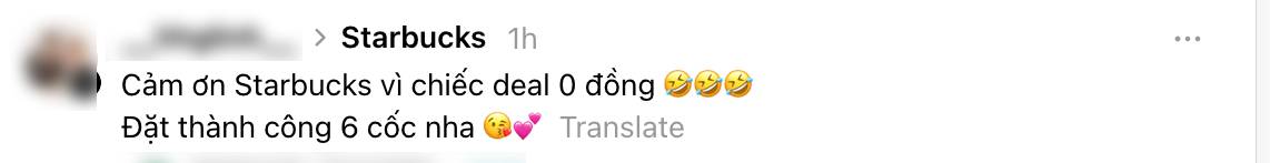 Ồ ạt mua Starbucks giá 0 đồng, tưởng sale "khủng" ai ngờ là… lỗi - Ảnh 2.
