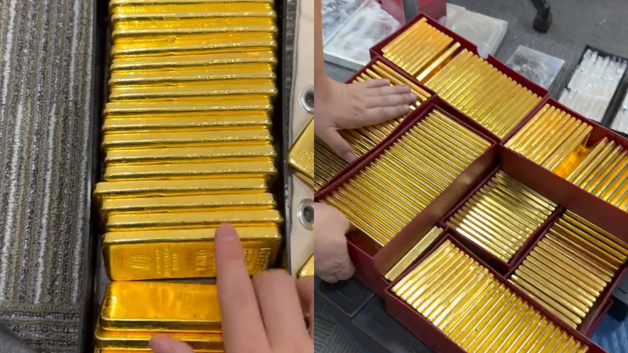 Phát hiện vàng thỏi vô chủ trị giá 1 , 8 tỷ đồng bên vệ đường tại Thần Mộc - Ảnh 1. Phát hiện vàng thỏi vô chủ trị giá 1 , 8 tỷ đồng bên vệ đường tại Thần Mộc - Ảnh 1.