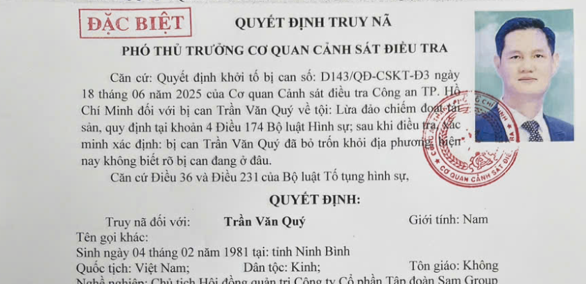 Vì sao Chủ tịch Sam Group bị truy nã? - Ảnh 1.