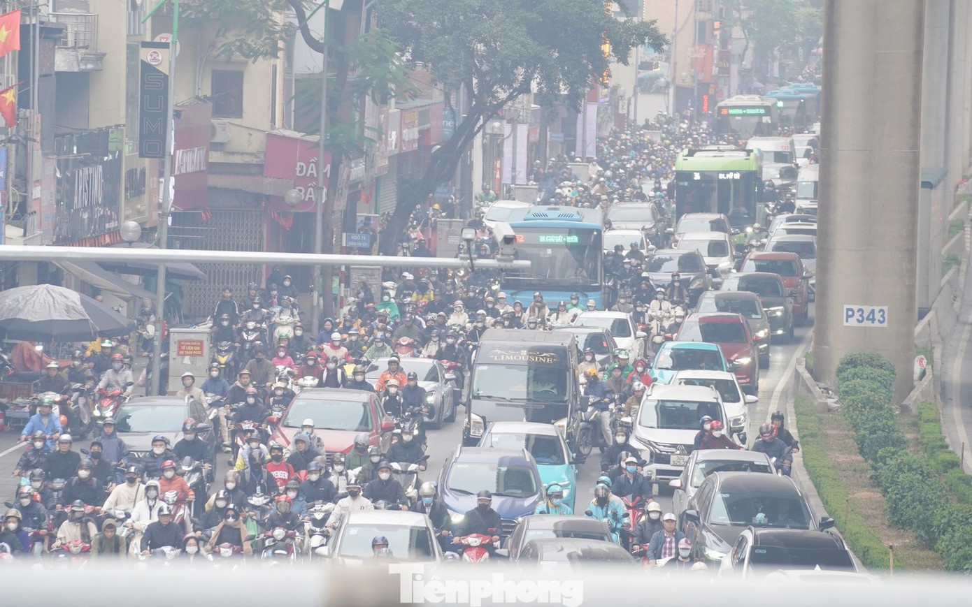 Ô nhiễm không khí miền Bắc gia tăng nghiêm trọng tại Hà Nội , Hưng Yên , Hải Phòng , Thái Nguyên - Ảnh 2.