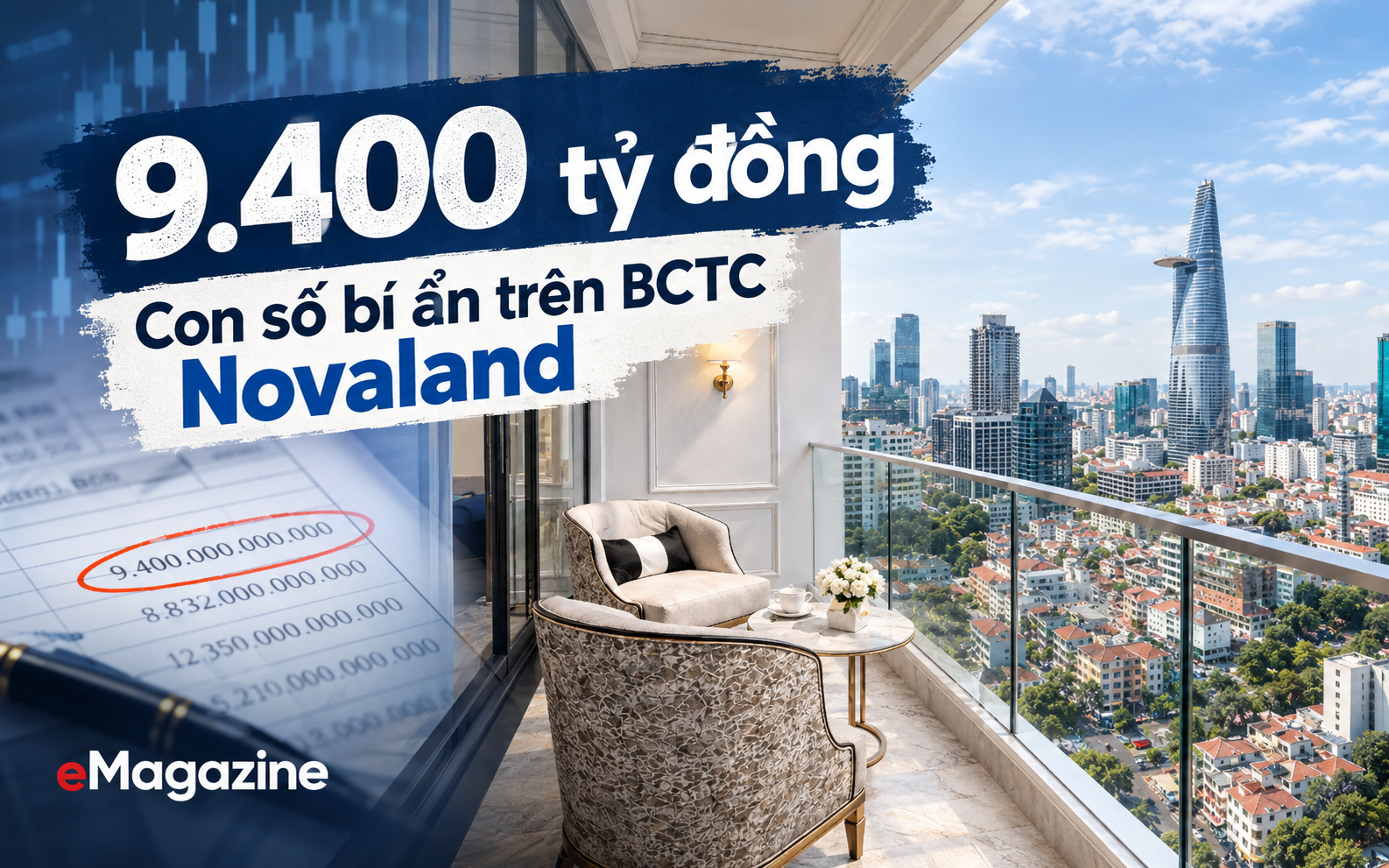 9.400 tỷ đồng: Con số bí ẩn trên báo cáo tài chính Novaland