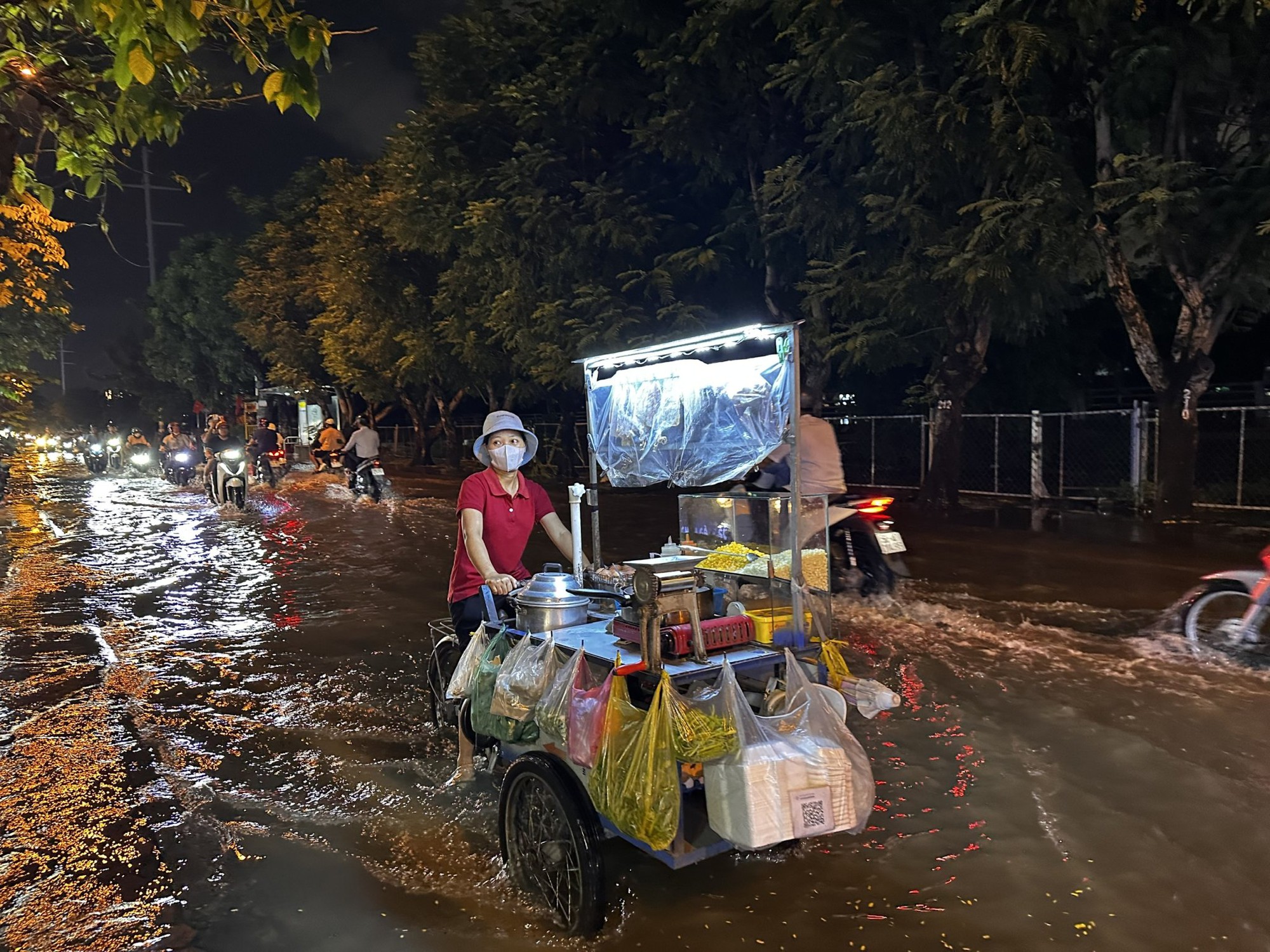 Triều cường 'nuốt' mặt tiền, tiểu thương chuyển lên app để "sống sót" - Ảnh 11. Triều cường 'nuốt' mặt tiền, tiểu thương chuyển lên app để "sống sót" - Ảnh 11.