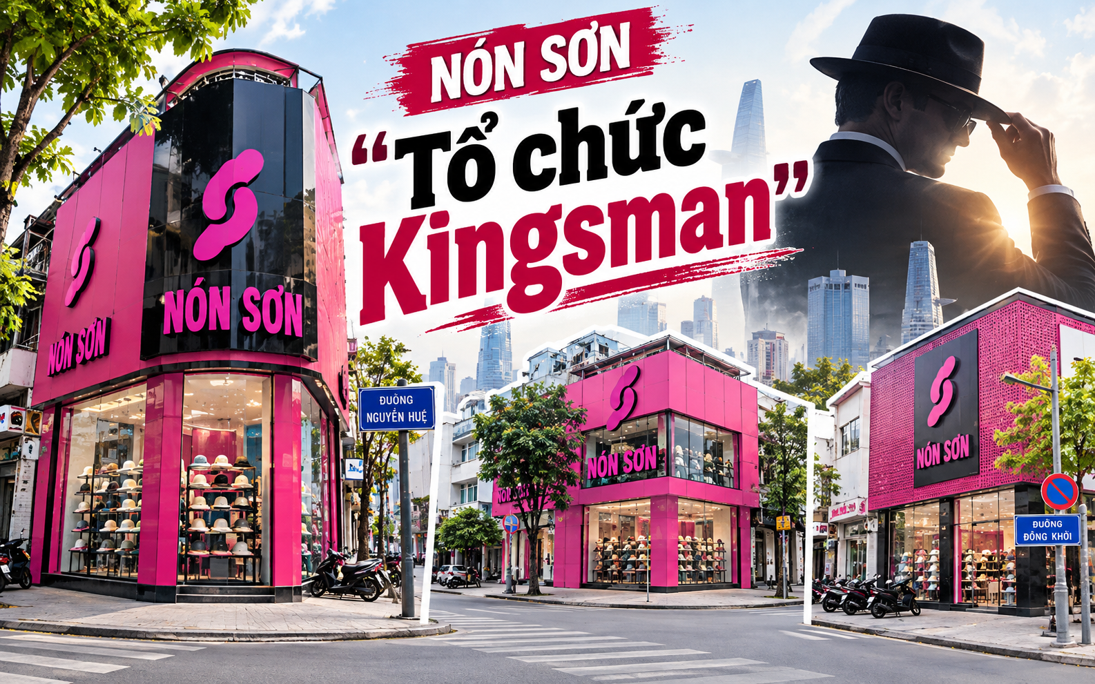 Bí mật phía sau Nón Sơn: 'Tổ chức Kingsman' sở hữu gần 200 cửa hàng toàn vị trí đẹp, thường vắng khách vẫn tồn tại suốt 30 năm